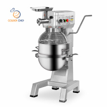 30l 1.8kw Bakery and Snacks Three Levels Multi-Functional Mixer Planetary Mixer Food Mixer With Meat Mincer